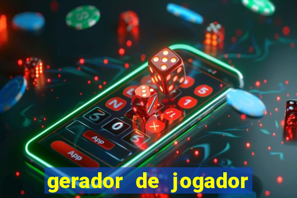 gerador de jogador de futebol